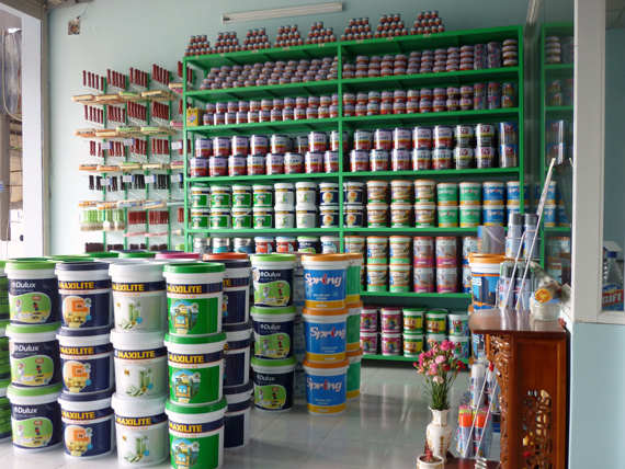 cửa hàng sơn nước gần đây